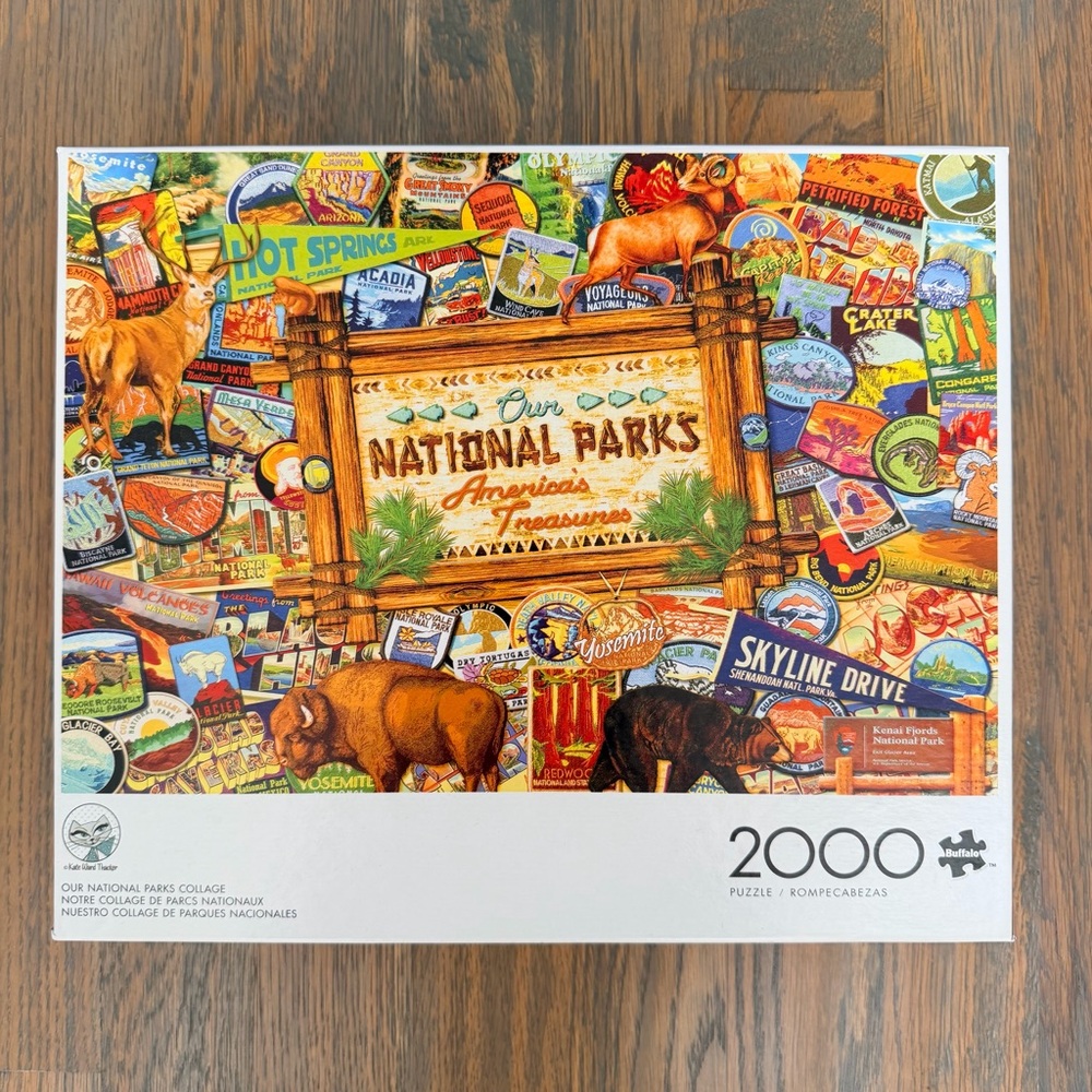 Our National Parks 2000-Piece Jigsaw Puzzle - Multi